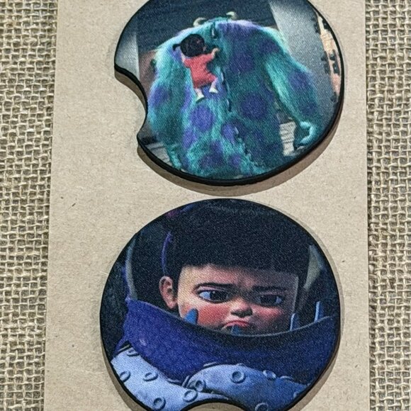 Monster - Sublimated Car Coasters V3 - Picture 1 of 3